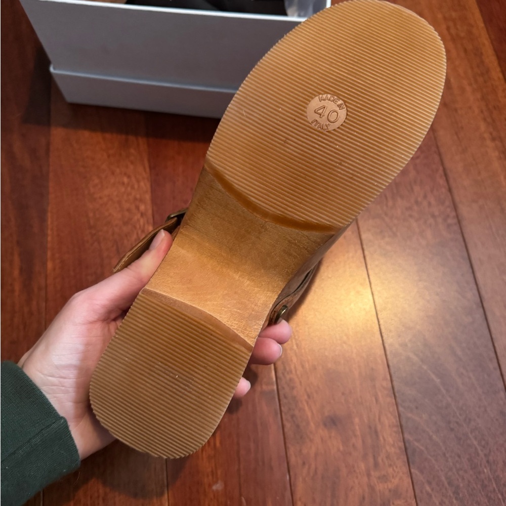 Re/Done Suede Clogs - Picture 4 of 4